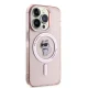 Karl Lagerfeld iPhone 14 Pro Case IML Choupette MagSafe, Pink