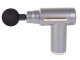 Relaxing Mini Muscle Massager Gun with 4 Nozzles Wireless Massage Device, Silver