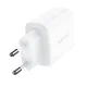 Acefast A25 Wall Charger USB Type-C / USB-A 20W, White