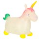 Inflatable Bouncy Unicorn Hopper Toy for Kids with Pump