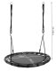 Kids Garden Hanging Swing \"Stork Nest\" 120-180 cm, Black