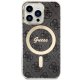 Guess iPhone 13 / 13 Pro Case 4G MagSafe, Black