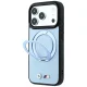 BMW Kevlar Ring Stand 360 MagSafe case for iPhone 18 Pro Max / 17 Pro Max, blue