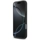 Mercedes ādas telefona maciņš ar zvaigžņu raksta svītrām un MagSafe iPhone 17 Pro Max - Melns | Leather Star...