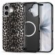 Tech-Protect Lamano MagSafe Phone Case Cover iPhone 17 - black and brown