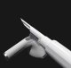 Compact 3-in-1 Earphone Cleaner, White