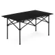 MultiGarden Folding Camping Table 95x55 cm, Black