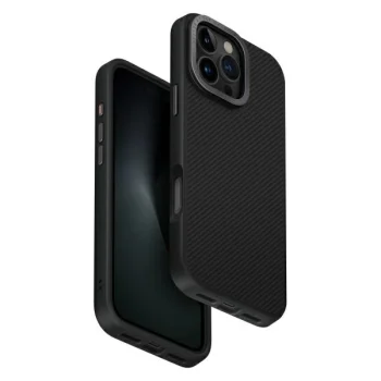 UNIQ Keva Max Magclick Charging Case for iPhone 16 Pro - black