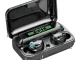 Wireless Earphones F9-5 TWS Bluetooth 5.0 with Power Bank Case, Black
