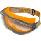 uvex ultrasonic Safety Goggles, Grey/Orange