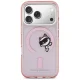 Karl Lagerfeld IML Peekaboo MagSafe Case for iPhone 17 Pro Max - Pink