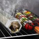 BBQ Grilling Basket Nonstick Barbecue Grill Mesh for Vegetables Meat Fish, 49 cm