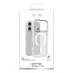Puro Lightfeel Case for iPhone 17 Pro with MagSafe, Transparent/White
