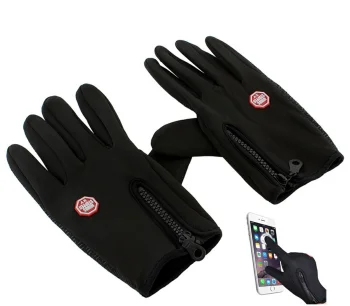 Touchscreen Sport Gloves Size M, Black