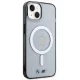 BMW iPhone 14 Case Silver Ring MagSafe, Transparent