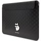 Karl Lagerfeld Saffiano Monogram Choupette case for a 16" laptop - black