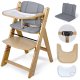 Деревянный стульчик для кормления Nukido Nelo, растущий стул для детей