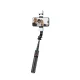 Tech-Protect L05S Bluetooth Selfie Stick with Tripod and LED Light - Black