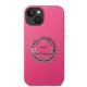 Karl Lagerfeld Silicone RSG Case for iPhone 14 Plus (Pink)