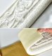 Self-Adhesive Flexible Molding Trim for Wall and Ceiling, White