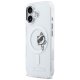 Karl Lagerfeld IML Peekaboo MagSafe iPhone 17 Case - Transparent