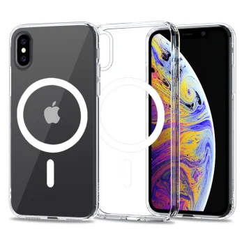Apple iPhone X / Xs / 10 / 5.8" Tech-Protect MagMat MagSafe Case Cover, Transparent