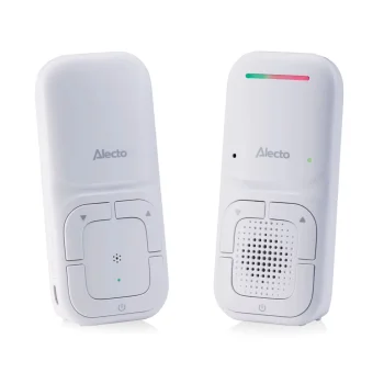 Alecto DBX130 DECT Audio Baby Monitor with Full ECO Mode, White