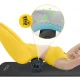 4FIZJO EPP Foam Massage Roller 45 cm, Black-Blue