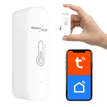 Greenblue GB737 WiFi Temperature and Humidity Sensor, Tuya/Smart Life