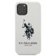 Apple iPhone 12 Pro Max 6.7\'\' US Polo Silicone Collection Case Cover (USHCP12LSLHRWH), White