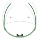 Rockbros Photochromic Cycling Glasses with UV Protection and Corrective Insert, Green