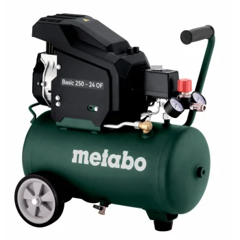 Metabo Basic 250-24 OF oil-free piston compressor, 24 l, 8 bar