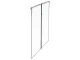 Magnetic Door Mosquito Net, 110x220 cm, Black