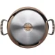 De Buyer Prima Matera Saucepot 28cm 4.9L, Copper and Stainless Steel