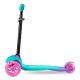 Ricokids Loco 3-Wheel Scooter - Turquoise and Pink for Kids