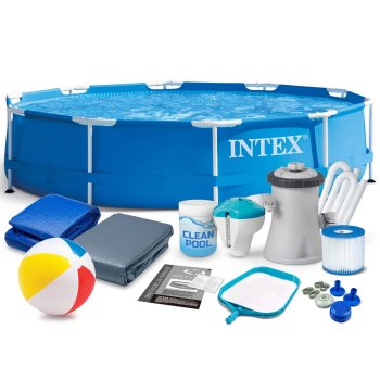 INTEX Garden Frame Pool Set 305 x 76 cm 15-in-1 28202
