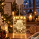 LED Christmas Window Decoration Bells, 6 LEDs, Battery Operated
