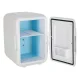 Mini Portable Travel Fridge & Warmer 3.4L for Car and Home, White