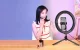 Puluz LED RGBW Vlogging Ring Photo Video Light Lamp 26cm with Tripod Mount