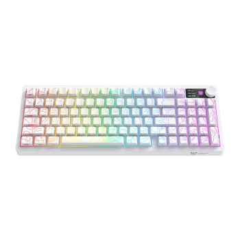 Onikuma MT902 Gaming Keyboard, RGB, White