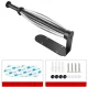 Paper Towel Holder, Steel, Black