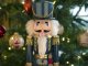 Wooden Nutcracker Soldier, Christmas Decorative Figurine, 35 cm