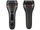 Electric Foot File and Callus Remover, Cordless, Large Set, Black