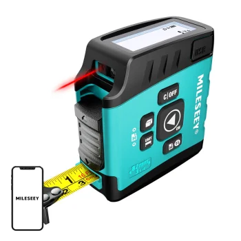 Mileseey DT20 Laser Distance Meter with 5m Tape Measure 40m
