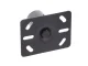 Maclean MC-706 Ceiling Mount Plate for TV Bracket, 50kg, Black