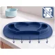 Ricokids Silicone Baby Plate with Lid, Crown Shape