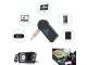 Bluetooth Audio Receiver 3.5mm AUX Adapter, Black