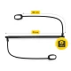 Pilates Training Bar with Resistance Bands, Black