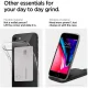 Apple iPhone 7 / 8 / SE (2020) (2022) 4.7\" Spigen Liquid Crystal TPU Case Cover, Transparent