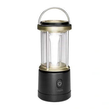 Camping Lantern LEPRO 330043-BK, 12 W, 1100 lm, IPX4, Black